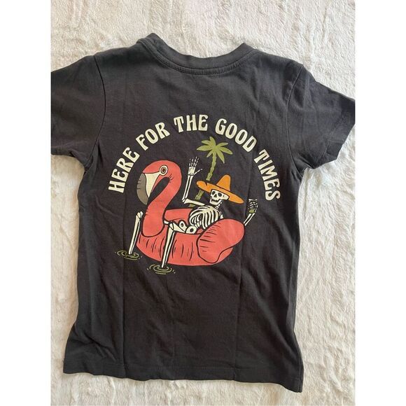 Tiny Whales Skeleton Shirt Size 3T - Picture 1 of 4